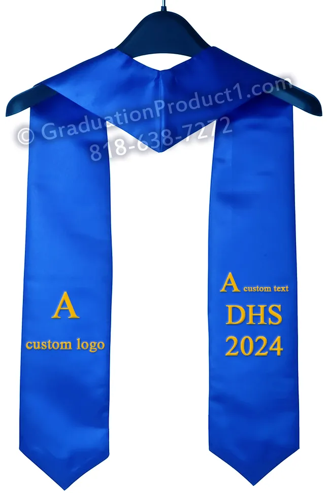 Avid Dhs White Graduation Stole